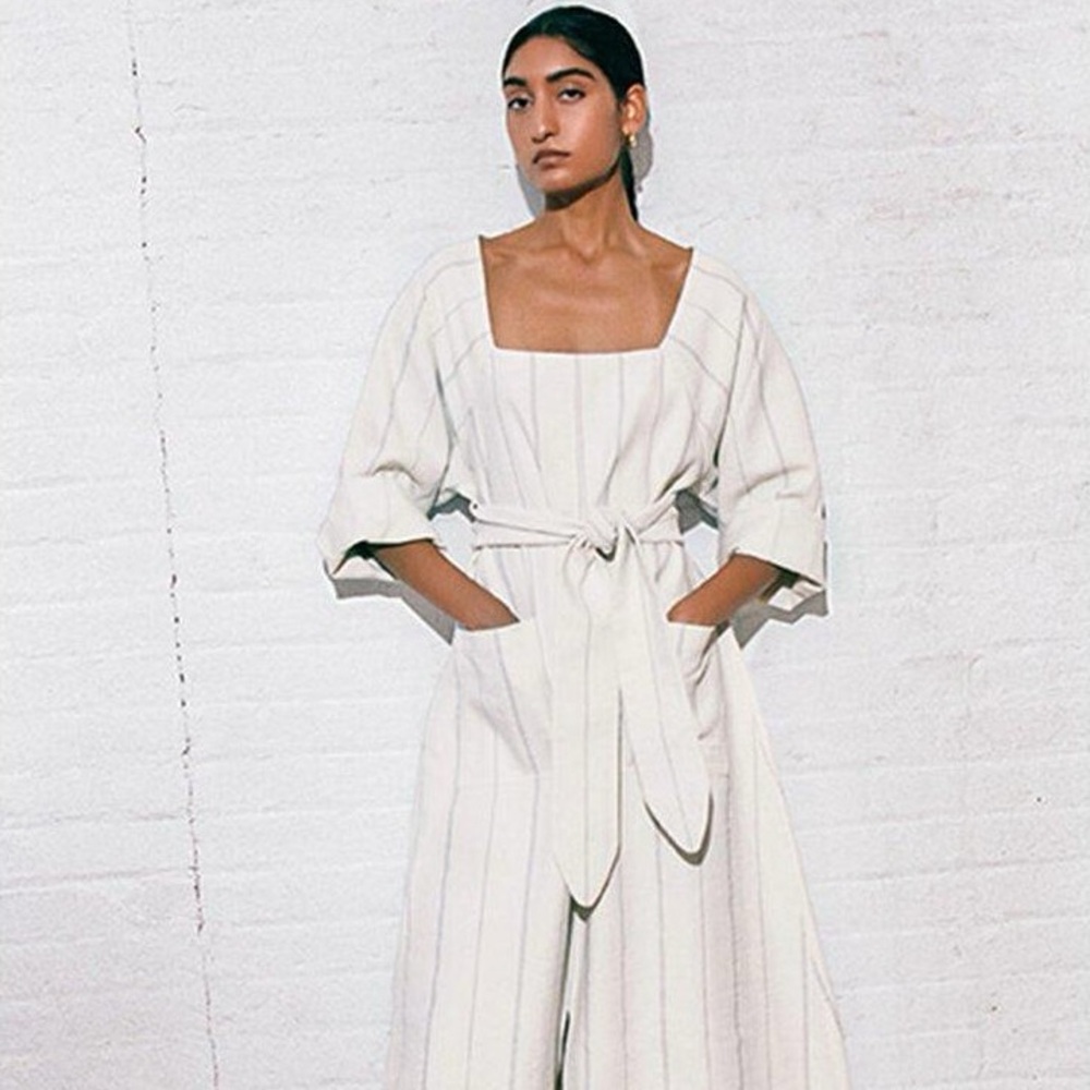 Mara Hoffman
Shay Belted Organic Cotton-Linen Maxi Dress X-Small BNWT - Picture 3 of 6